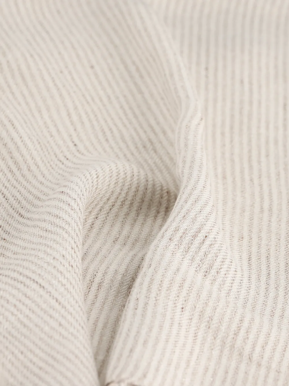 Brunello Cucinelli Poncho met kwastje Beige
