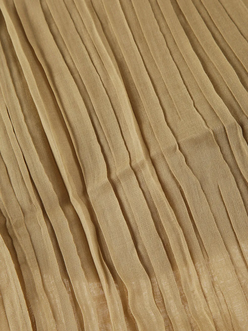 pleated scarf