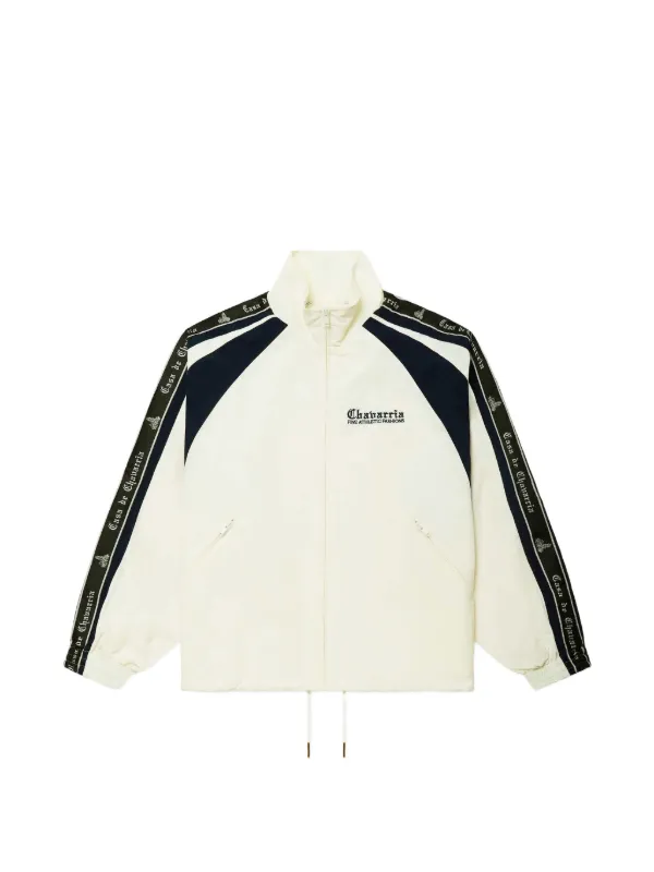 Willy Chavarria Casa Logo-embroidered Jacket in Neutrals
