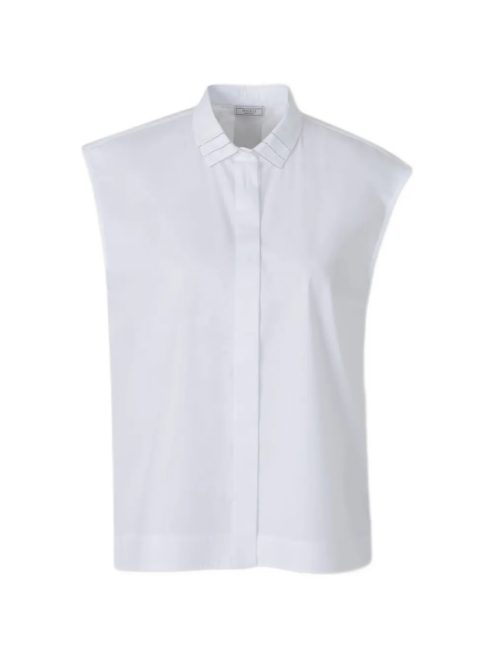 Peserico sleeveless shirt - Bianco