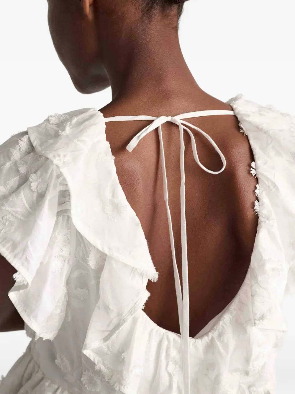  Dorothee Schumacher Ruffled Top - White 