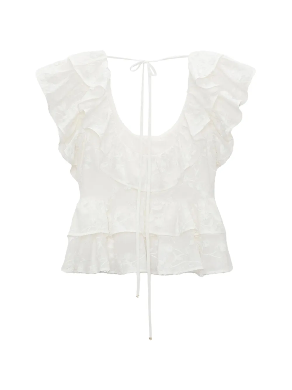 Dorothee Schumacher Top met ruches Wit