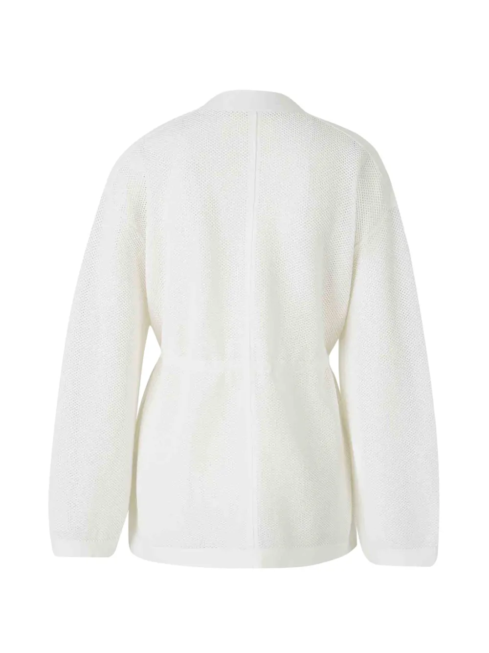 Dorothee Schumacher Mesh vest met trekkoord Wit