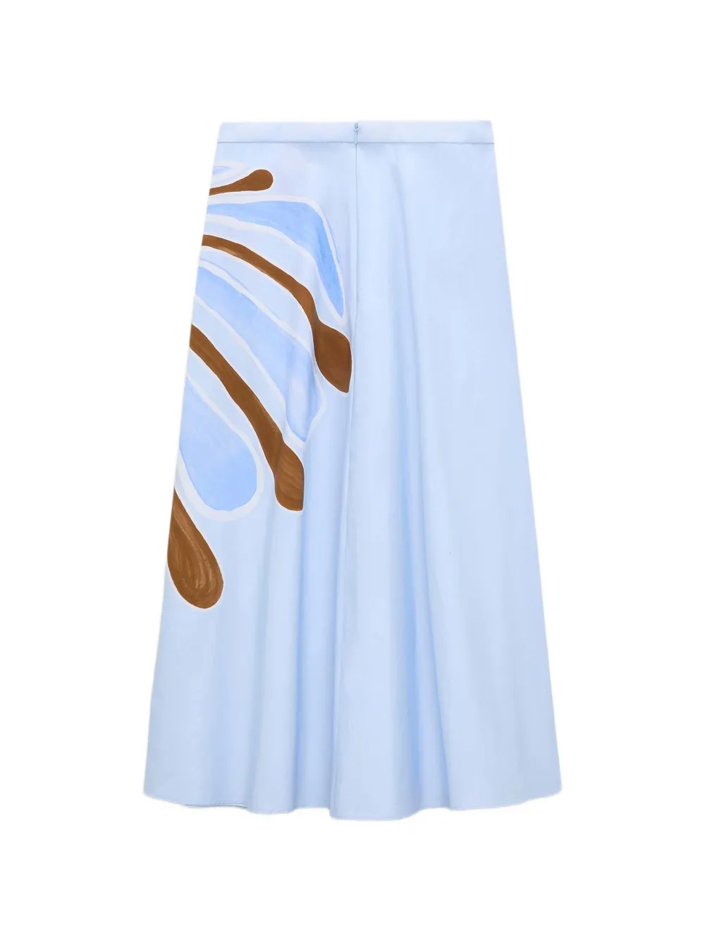 Dorothee Schumacher Midi-jurk met bloemenprint Blauw