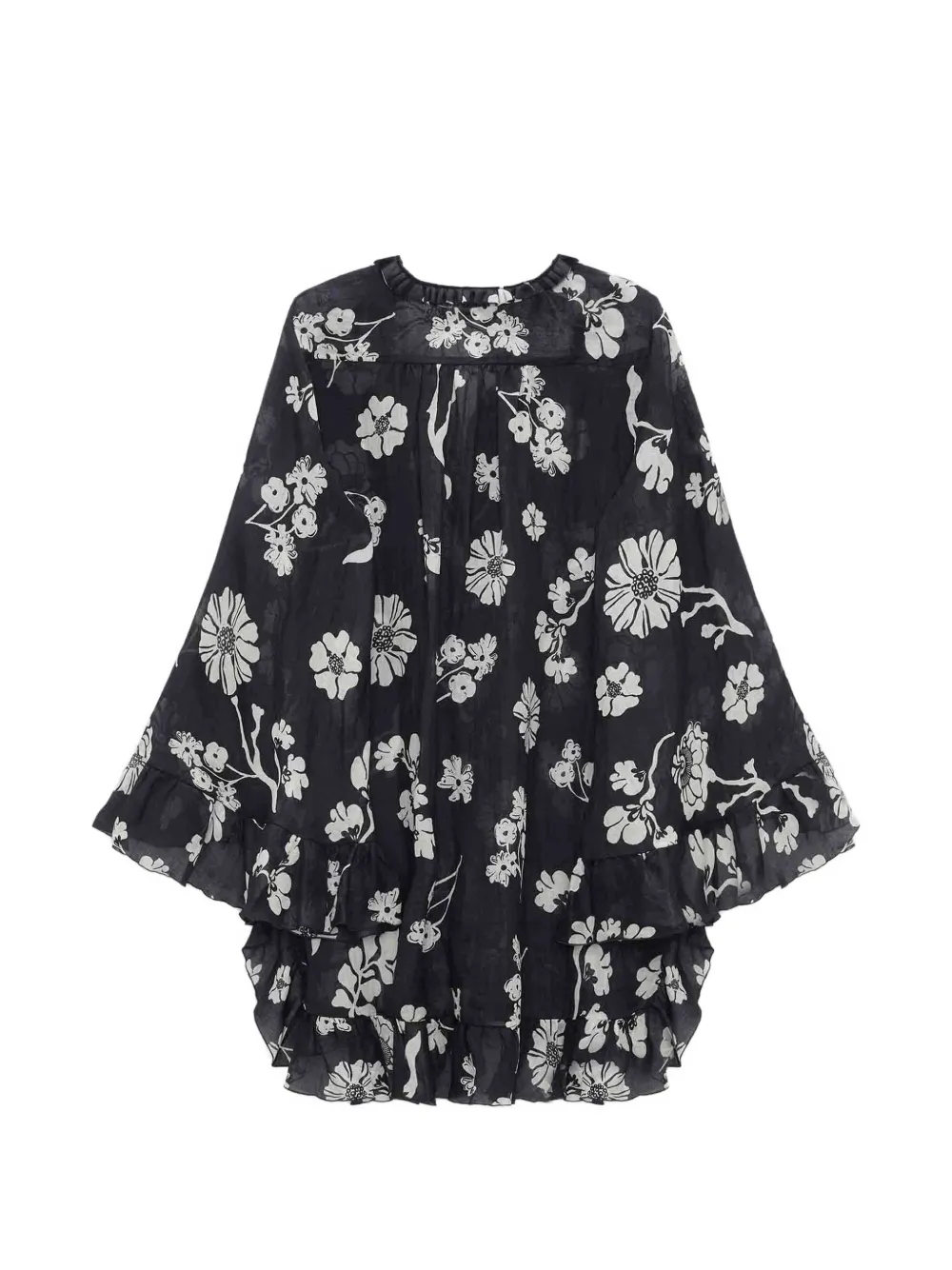 Dorothee Schumacher Top met bloemenprint Zwart