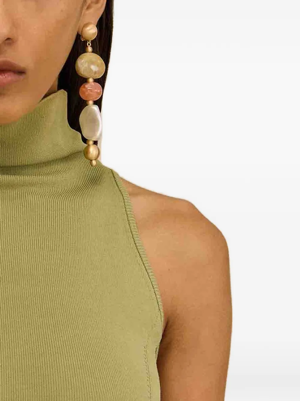 Asymmetrical-Design Earrings
