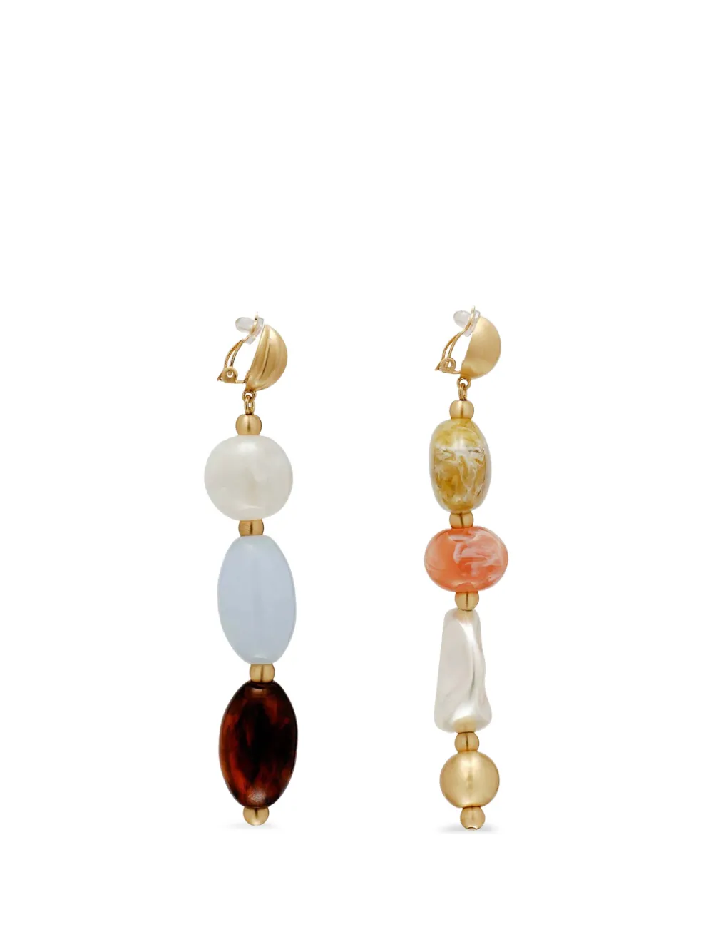Asymmetrical-Design Earrings