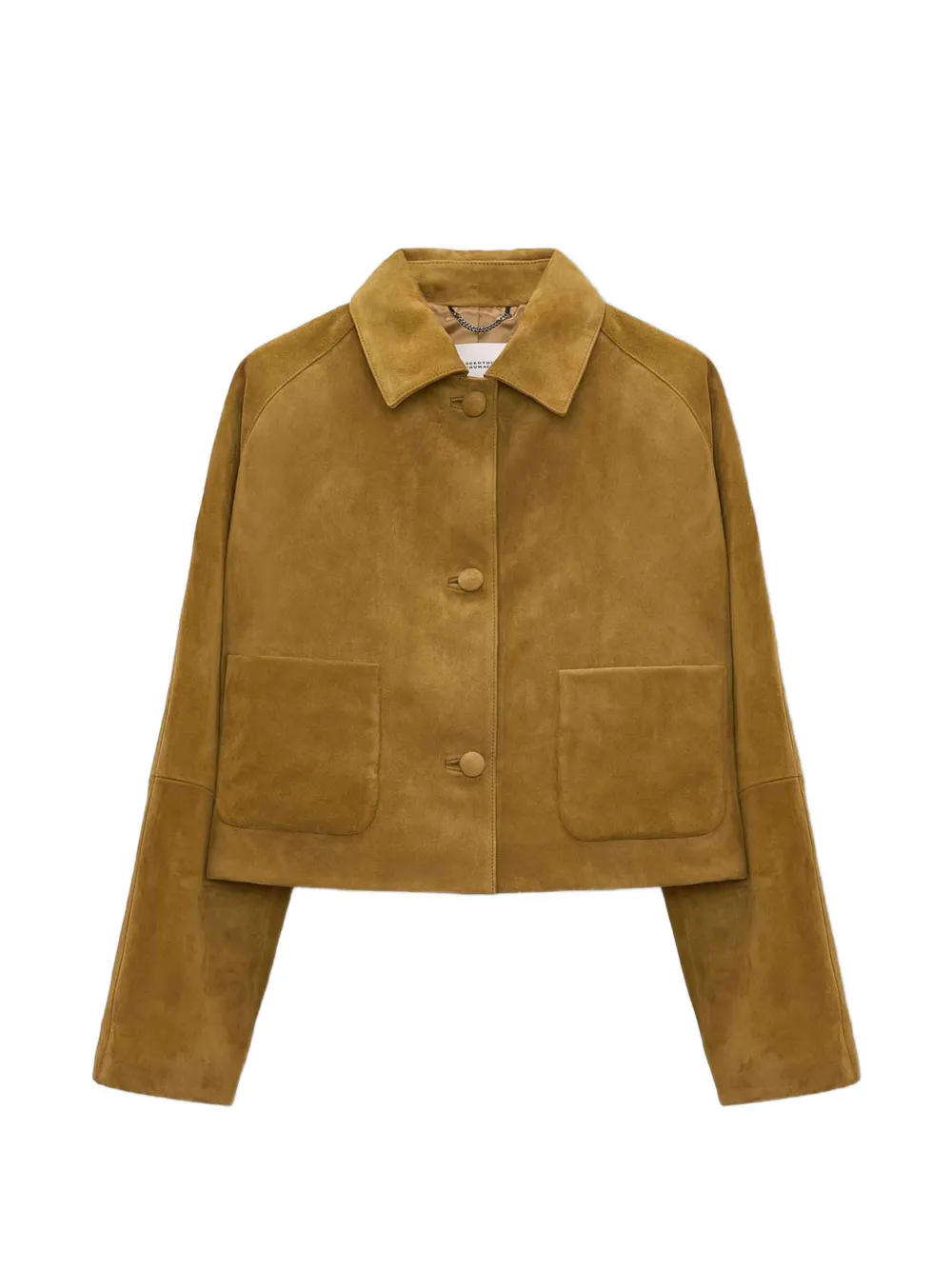 Dorothee Schumacher buttoned patch-pocket jacket - Marrone