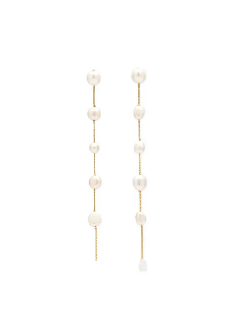 Cult Gaia aretes con perlas de agua dulce