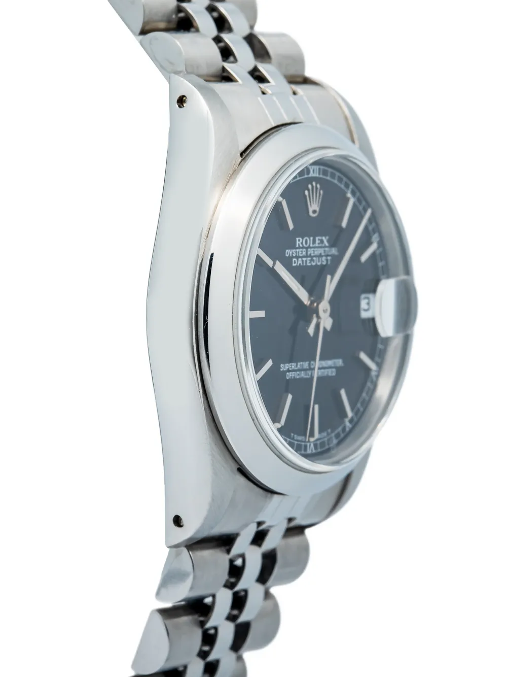Black Datejust 31mm watch
