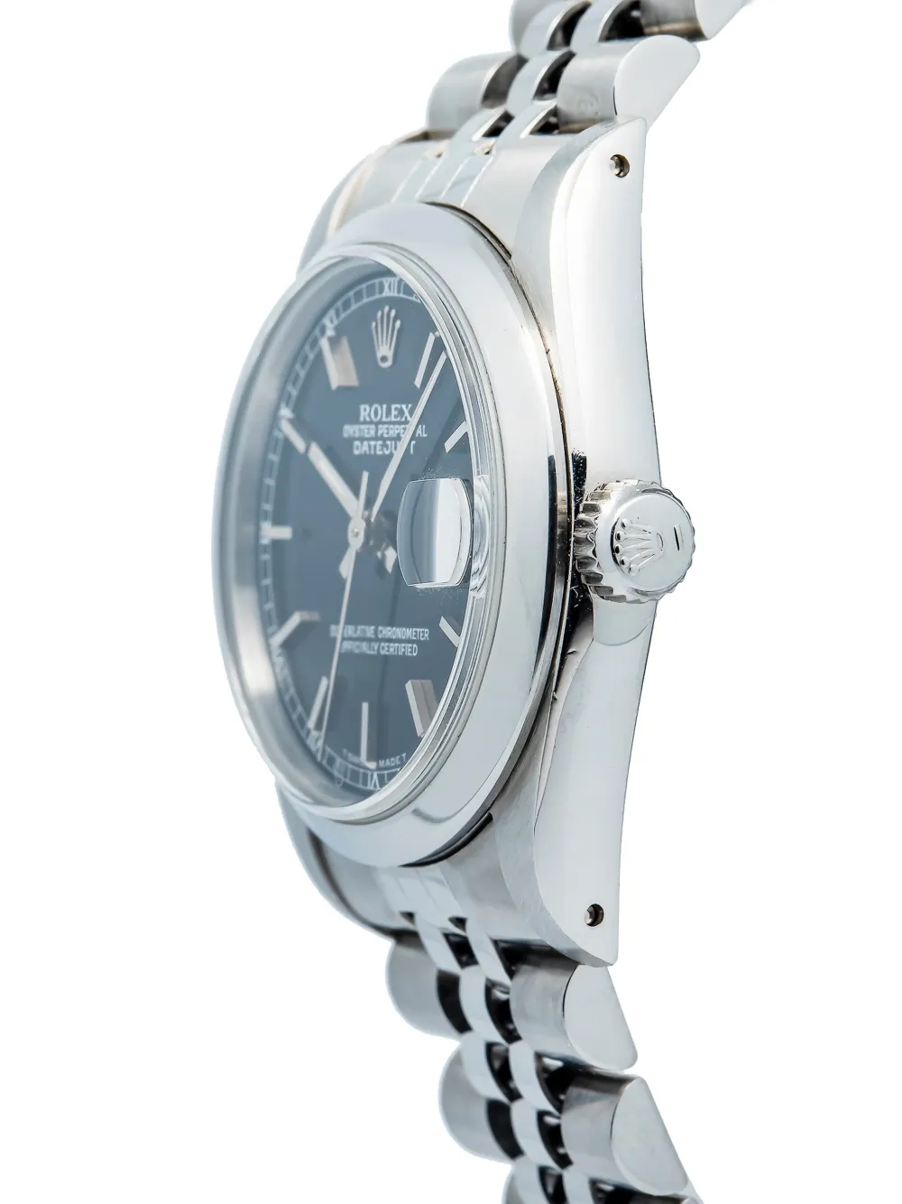 Black Datejust 31mm watch