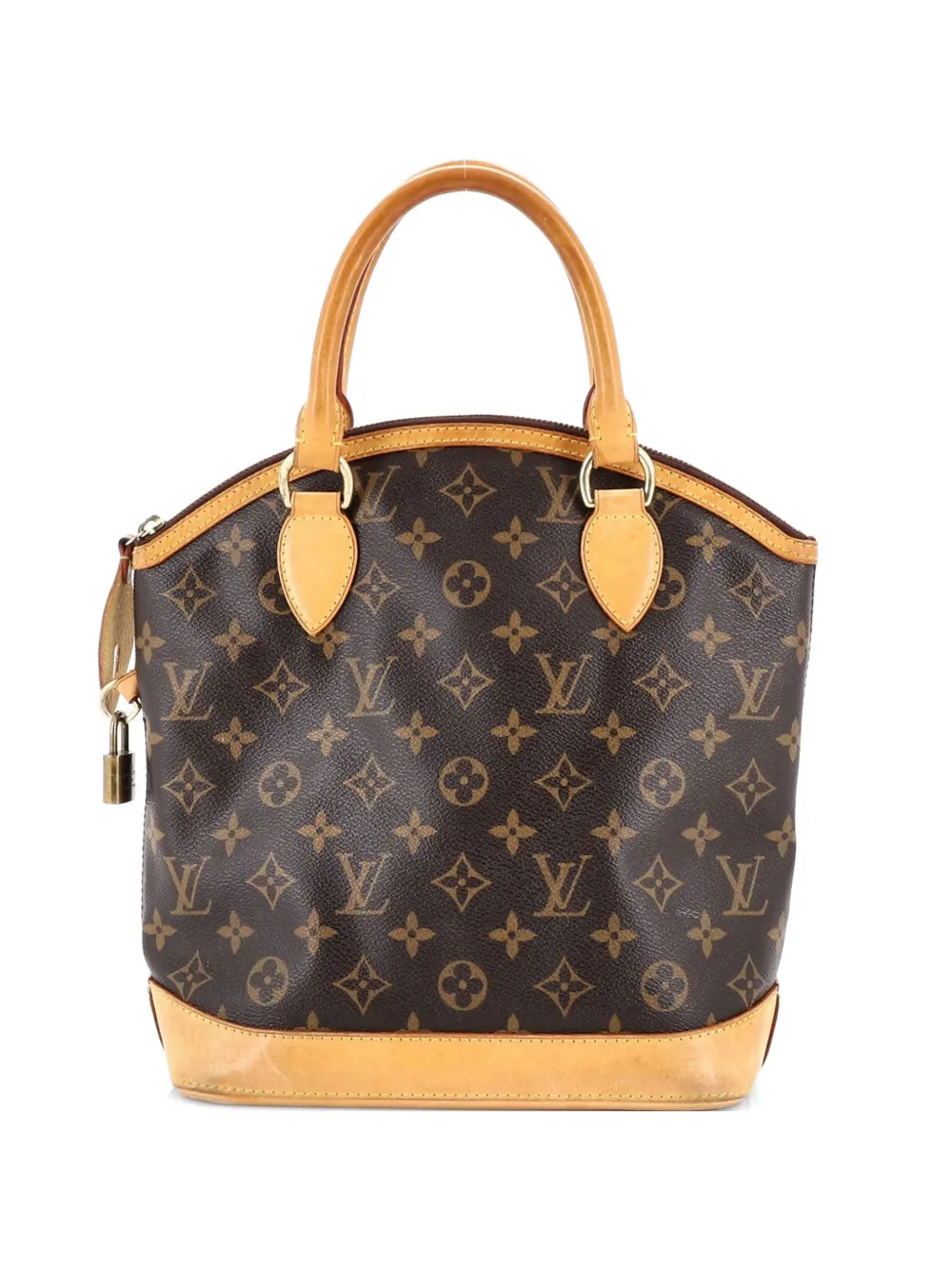 Louis Vuitton Pre-Owned Lockit Handbag Monogram Canvas PM satchel - Marrone