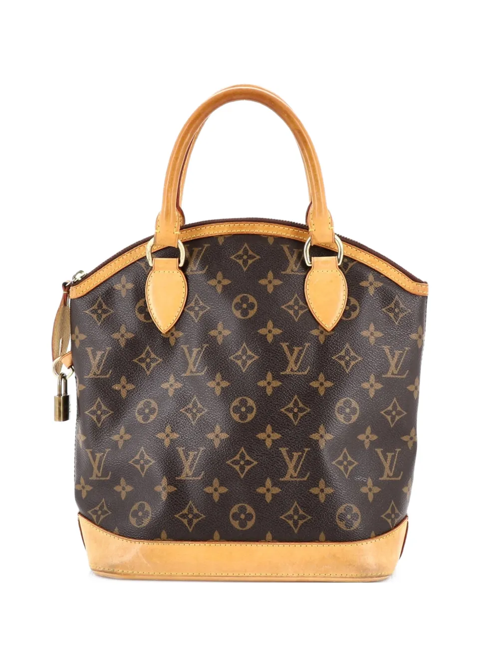Louis Vuitton Pre-Owned Lockit Handbag Monogram Canvas PM satchel - Marrone