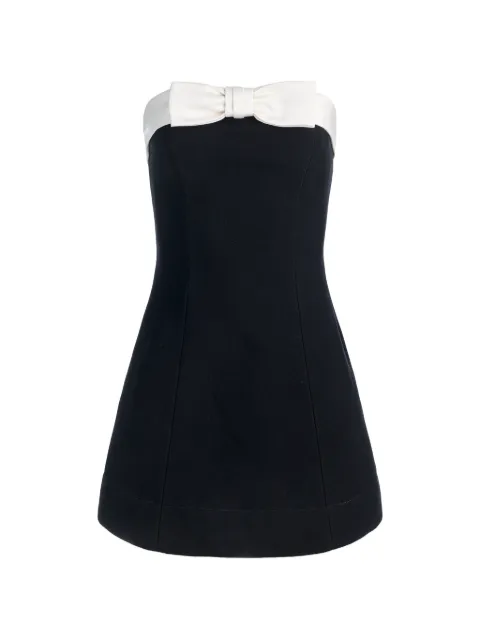 alice + olivia jumpsuit corto Katya con moño