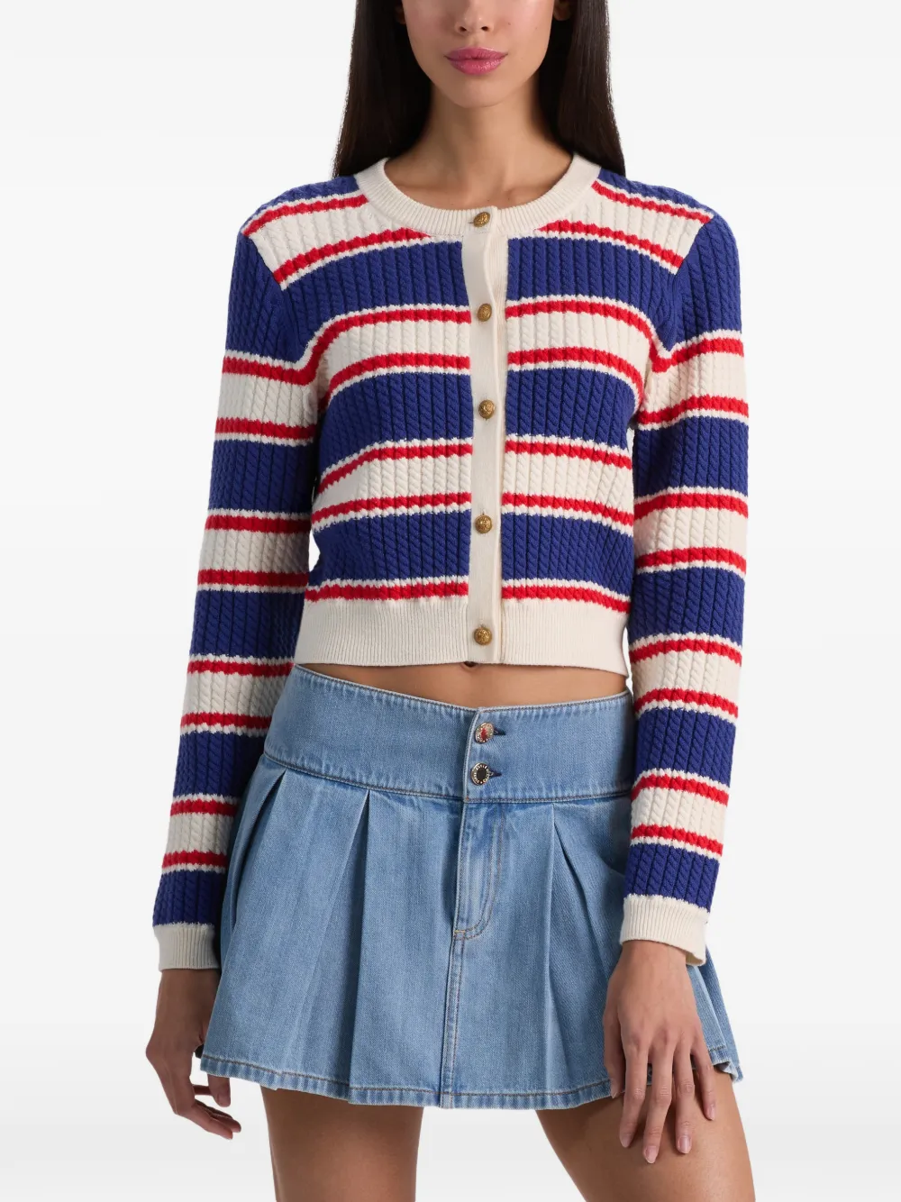 Dollie Striped Cardigan