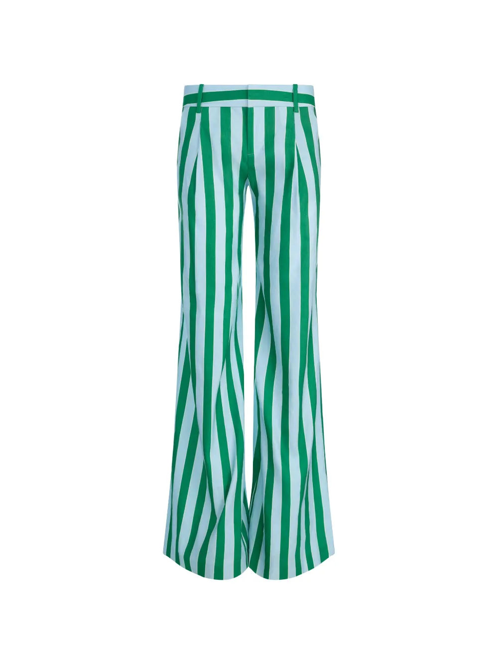 alice + olivia Pantaloni Eric a righe - Verde