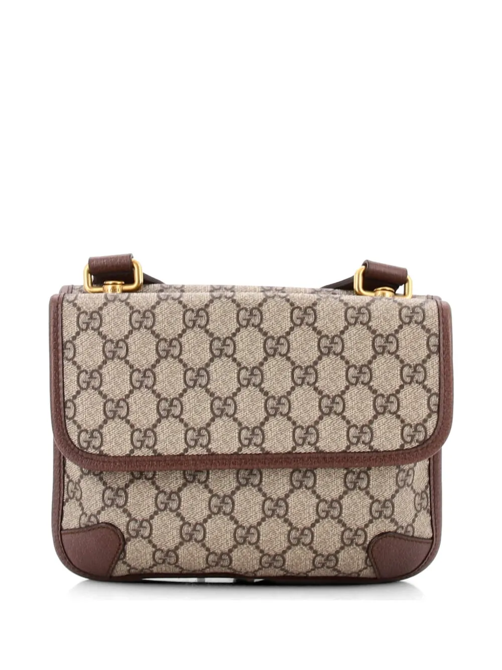 Neo Vintage Flap Messenger GG Coated Canvas Small crossbody bag