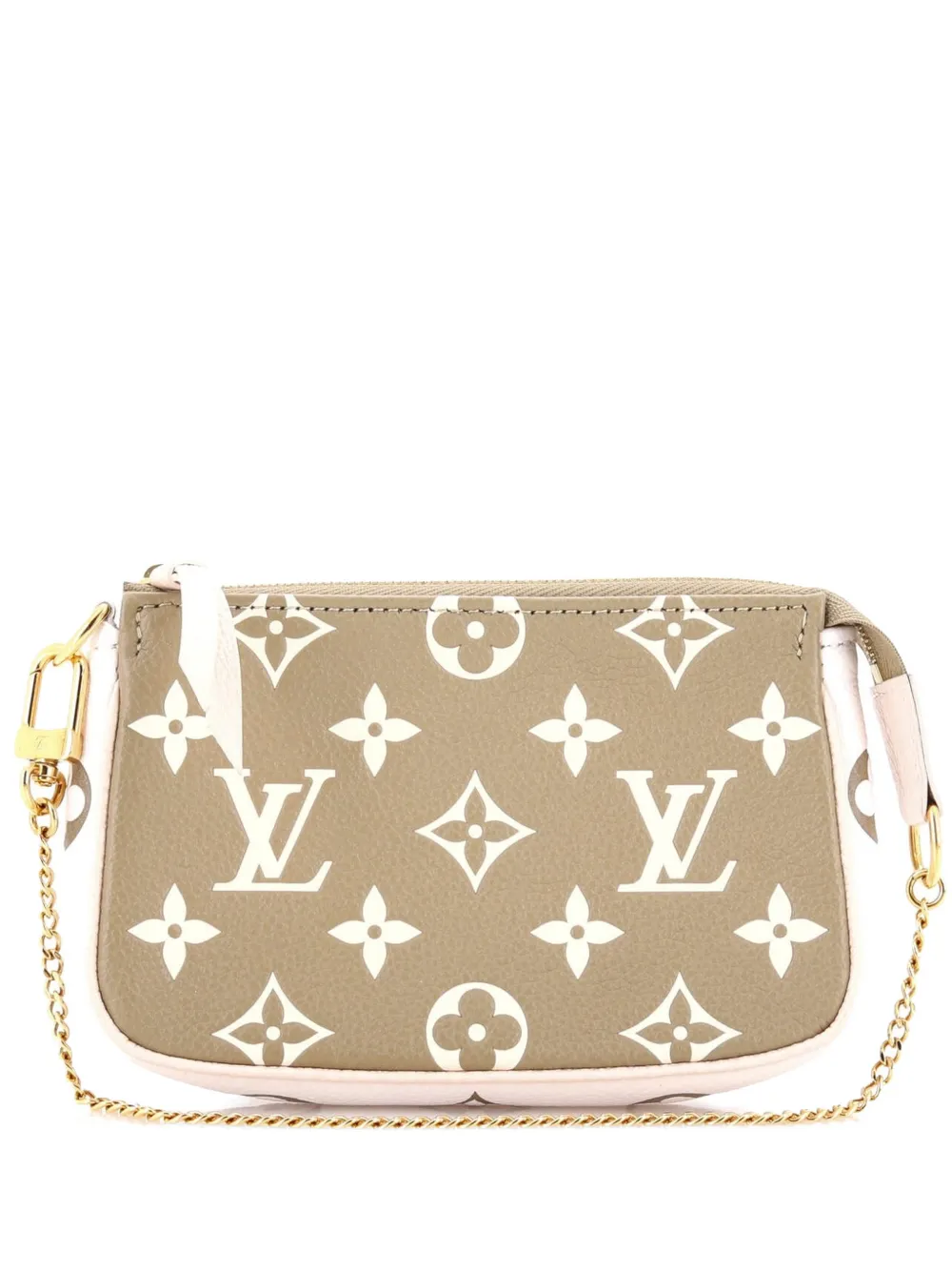 Louis Vuitton Pre-Owned Pochette Accessoires Spring in the City Monogram Empreinte Leather Mini clutch bag - Multicolore