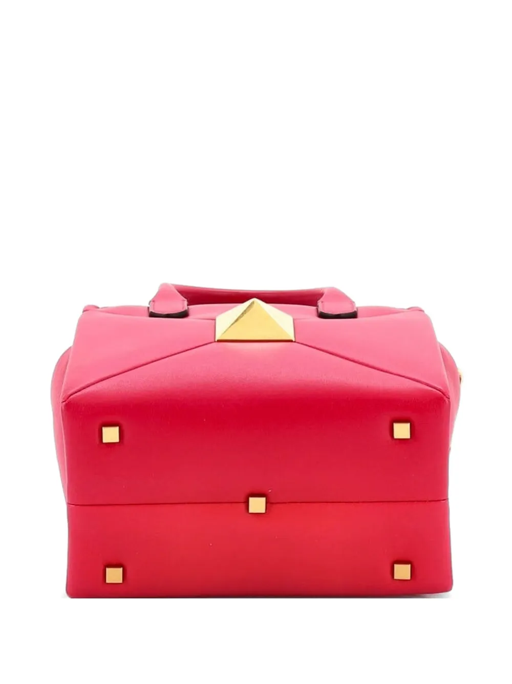 One Stud Top Handle Bag Leather Small Crossbody Bag