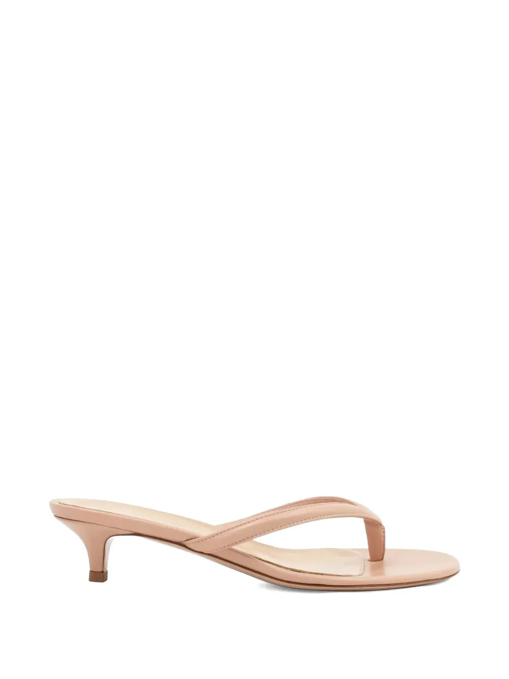 Gianvito Rossi open-toe leather sandals - Toni neutri