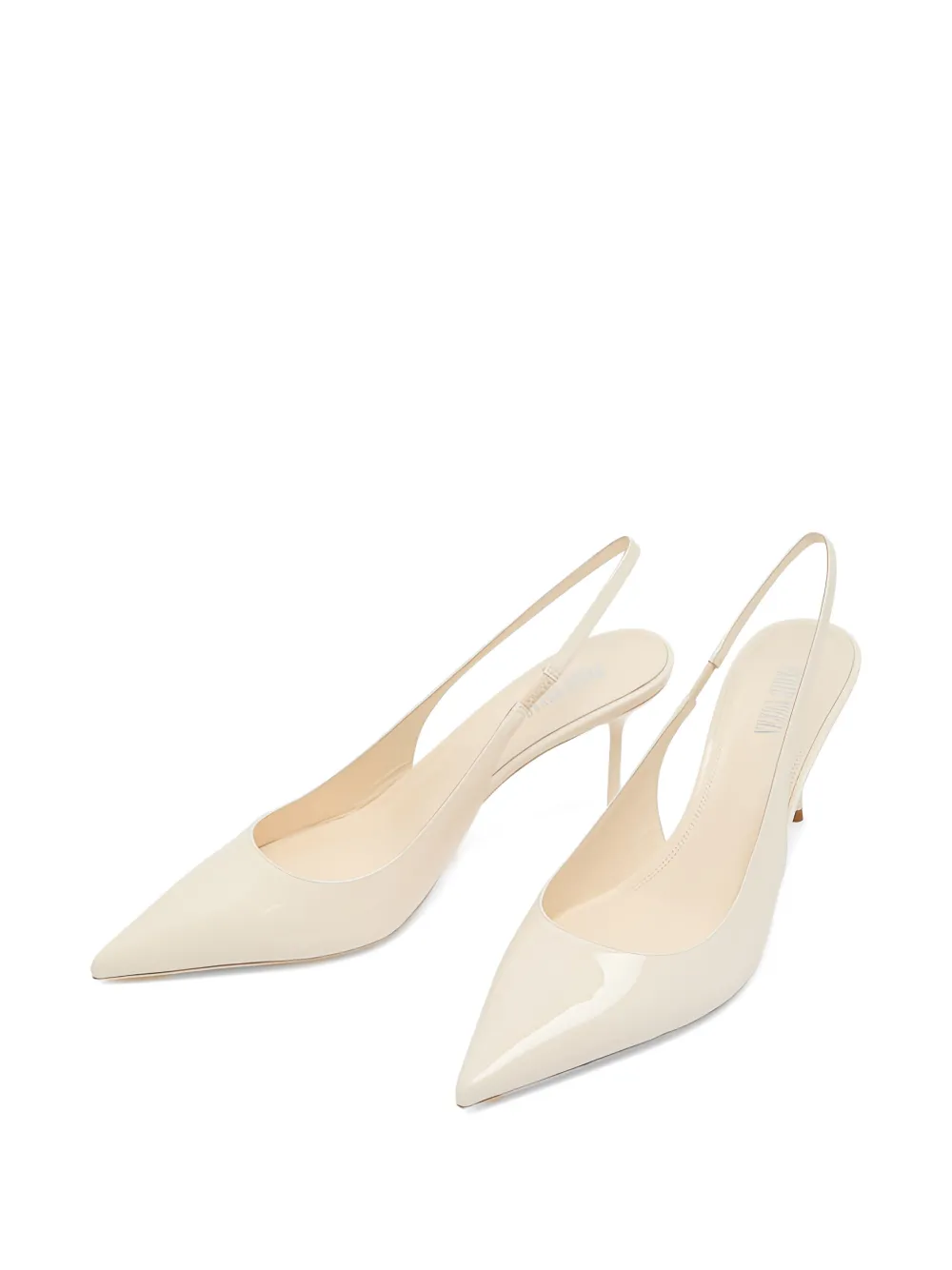 Paris Texas Lidia slingback pumps met puntige neus Beige