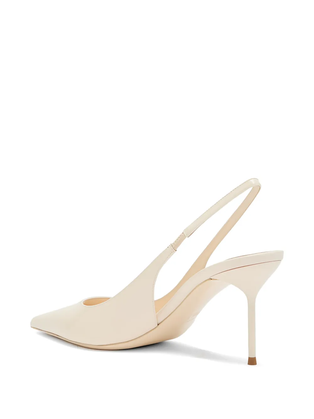 Paris Texas Lidia slingback pumps met puntige neus Beige