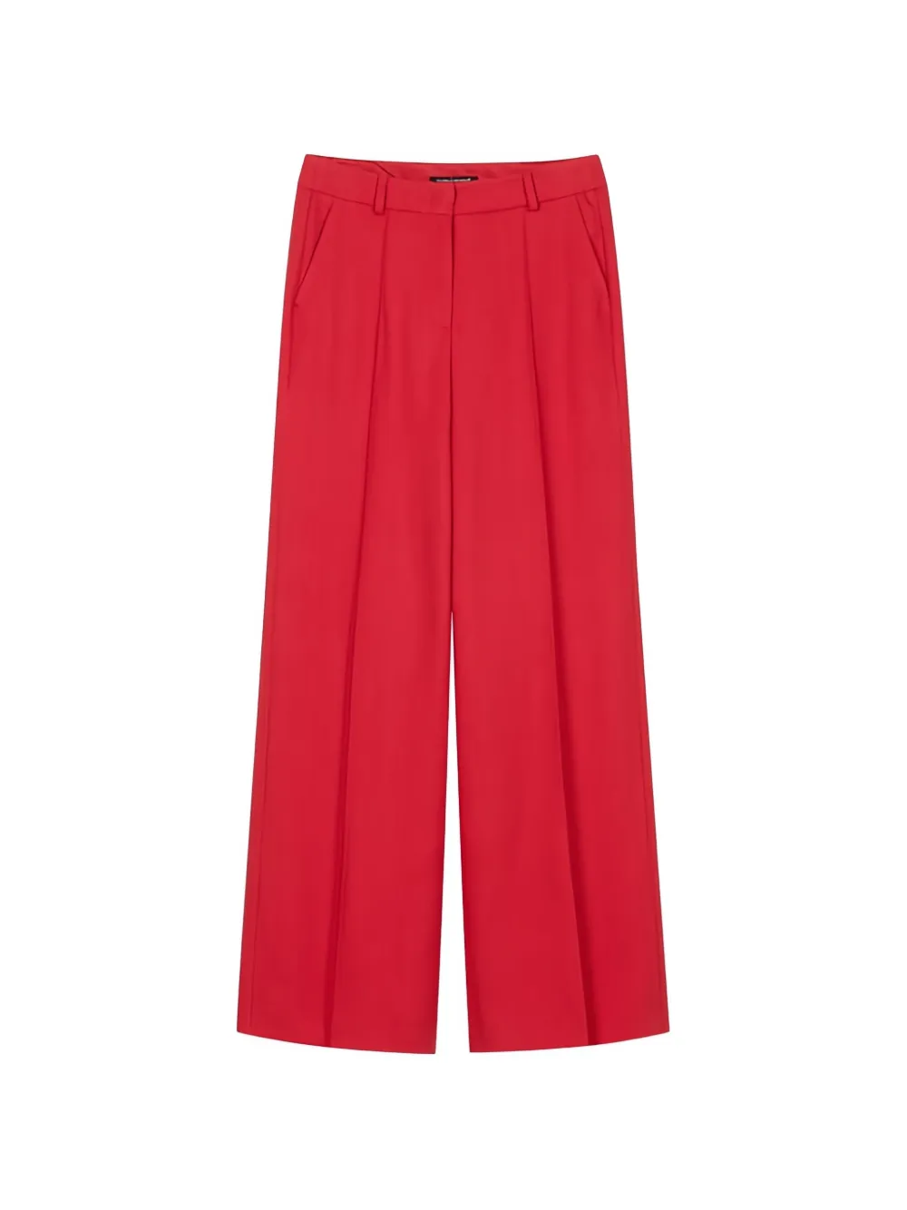 Luisa Cerano wide leg palazzo pants - Rosso