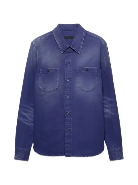 Prada long-sleeve pocket shirt