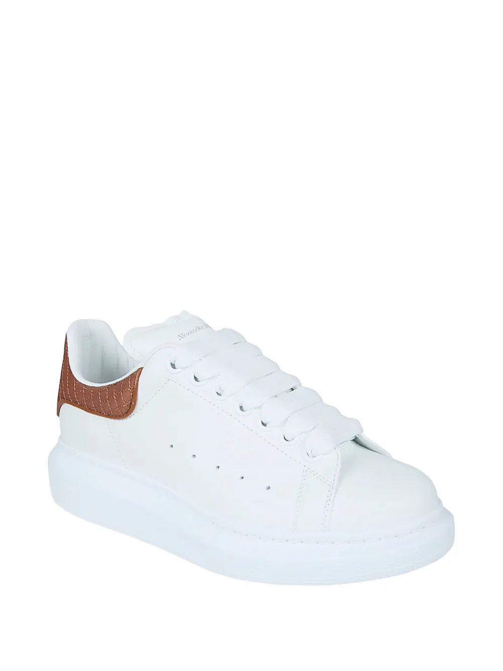 Alexander McQueen Gewatteerde sneakers Wit