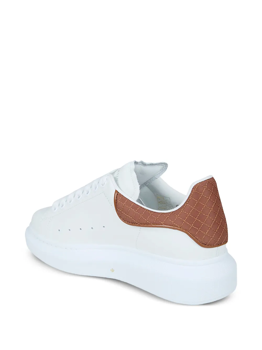  Alexander Mcqueen Quilted Sneakers - White 