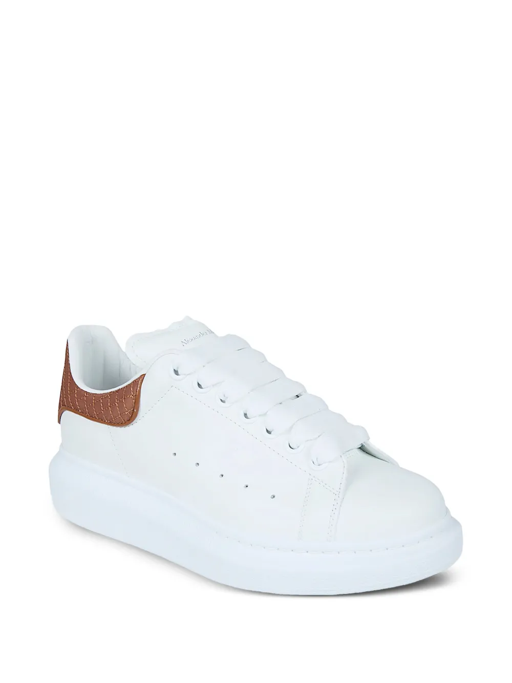  Alexander Mcqueen Quilted Sneakers - White 