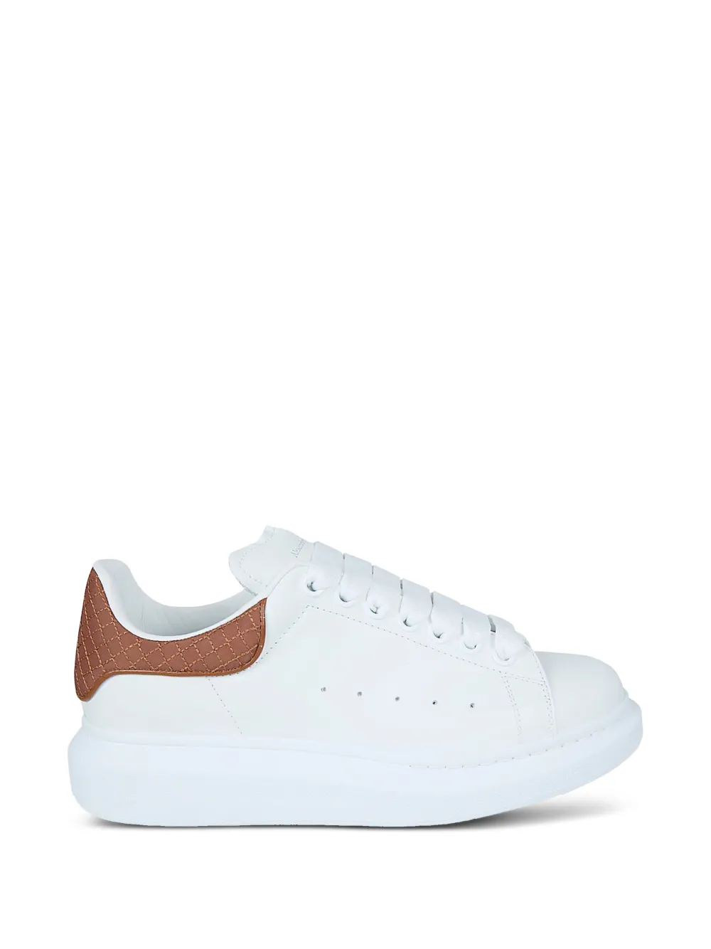 Alexander McQueen Gewatteerde sneakers Wit