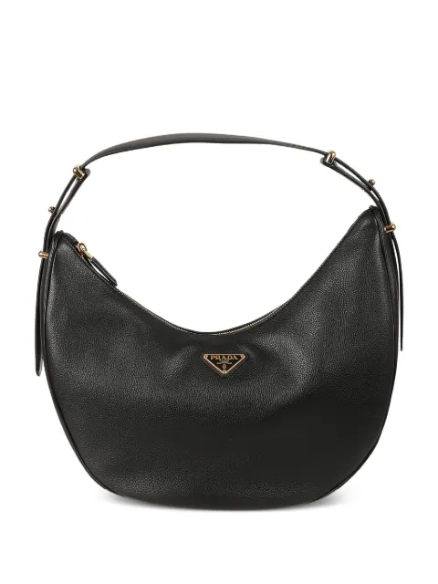 Prada textured shoulder bag