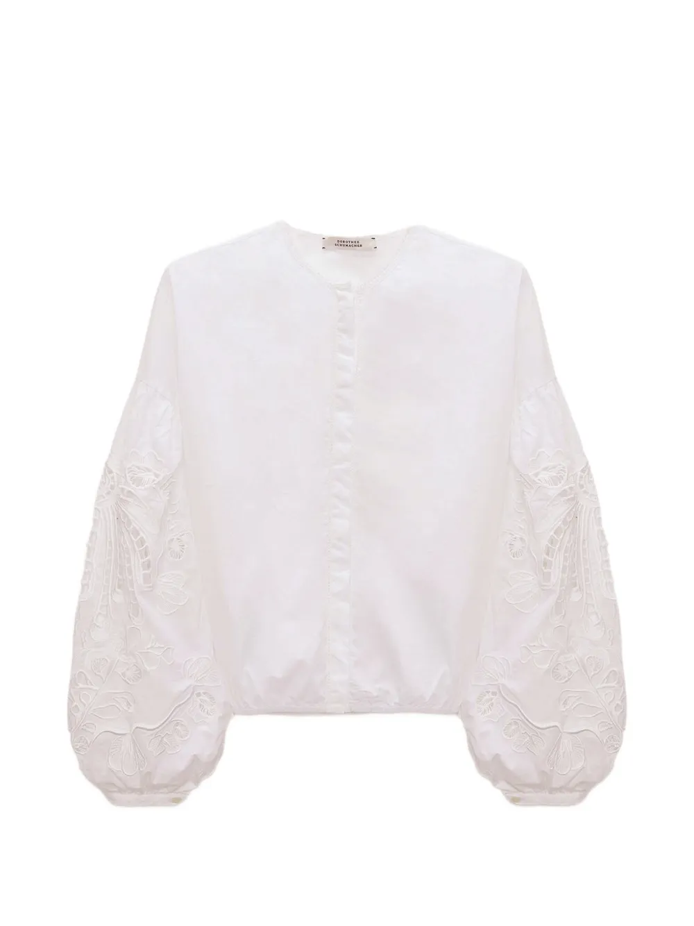 Dorothee Schumacher long-sleeve top - Bianco