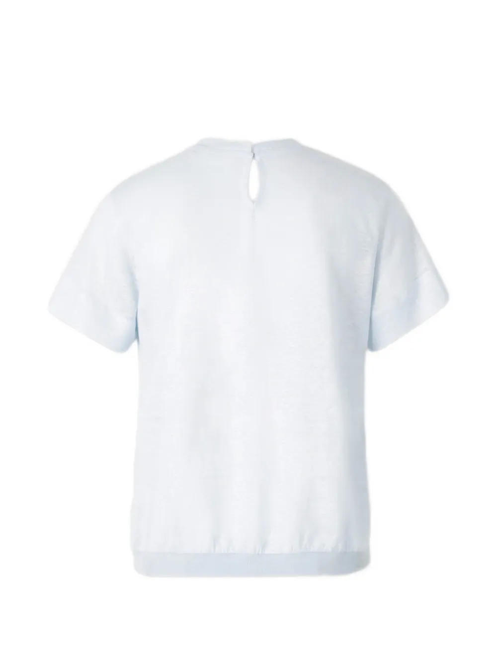 Dorothee Schumacher Keyhole T-shirt met korte mouwen Blauw