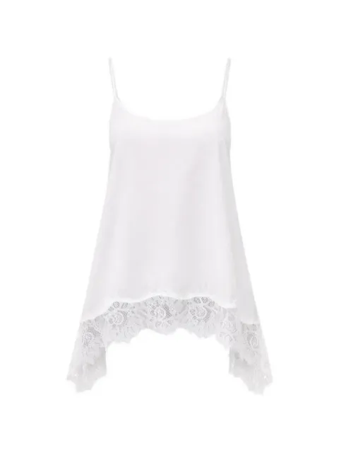 STAUD Chloe lace-detail top