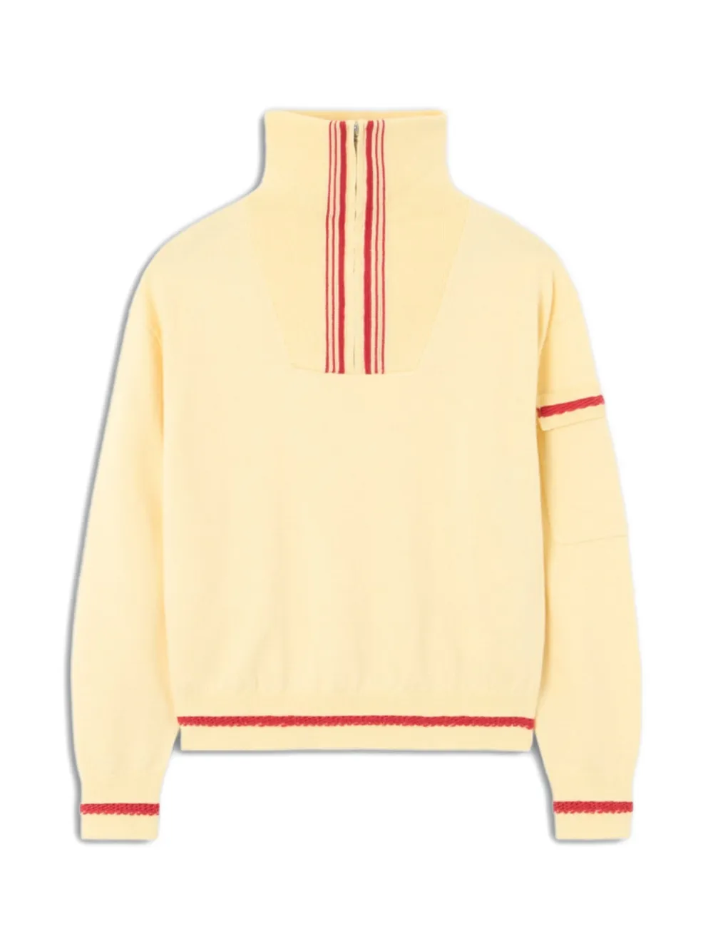  Guest In Residence Runner Striped Sweater - Neutrals 
