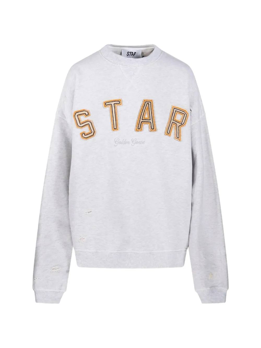 Golden Goose star-graphic crew-neck sweatshirt - Grigio