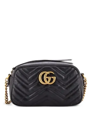 Gucci Pre-Owned GGマーモント ショルダーバッグ マテラッセ 