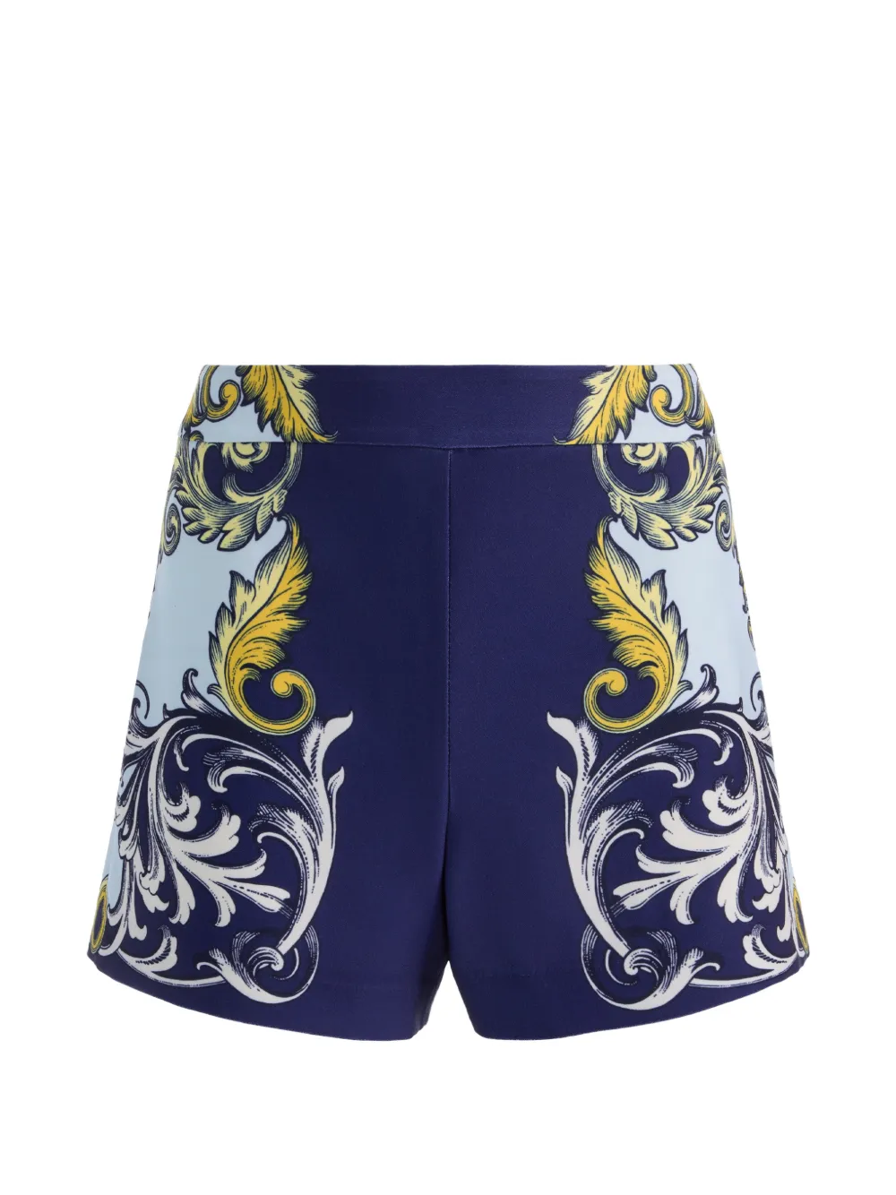 alice + olivia Shorts Hera con stampa - Blu
