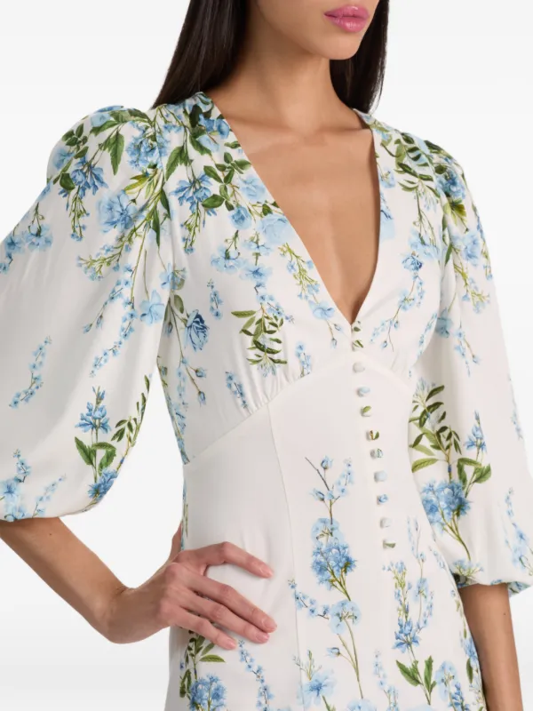 mini alice and olivia dresses ANTONETTE MINI DRESS in BE STILL
