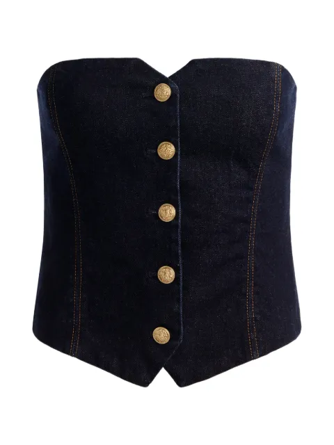 alice + olivia Kelcey strapless vest