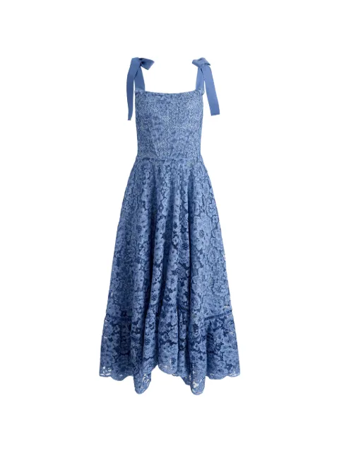 alice + olivia vestido midi Rosalee