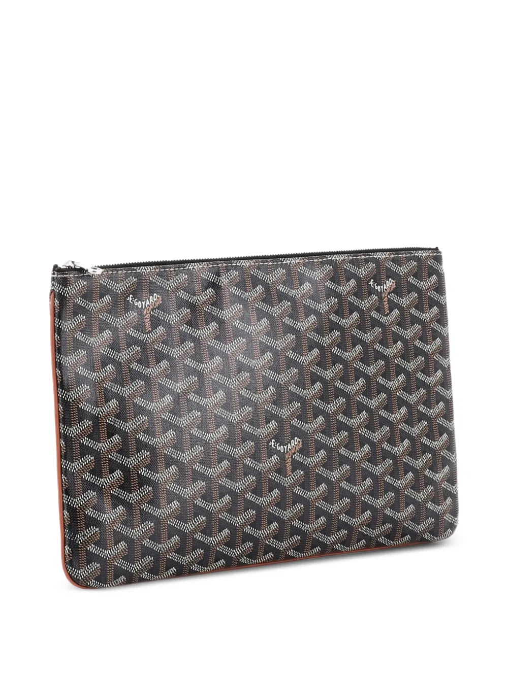 Senat Zip Coated Canvas Mm Pouch