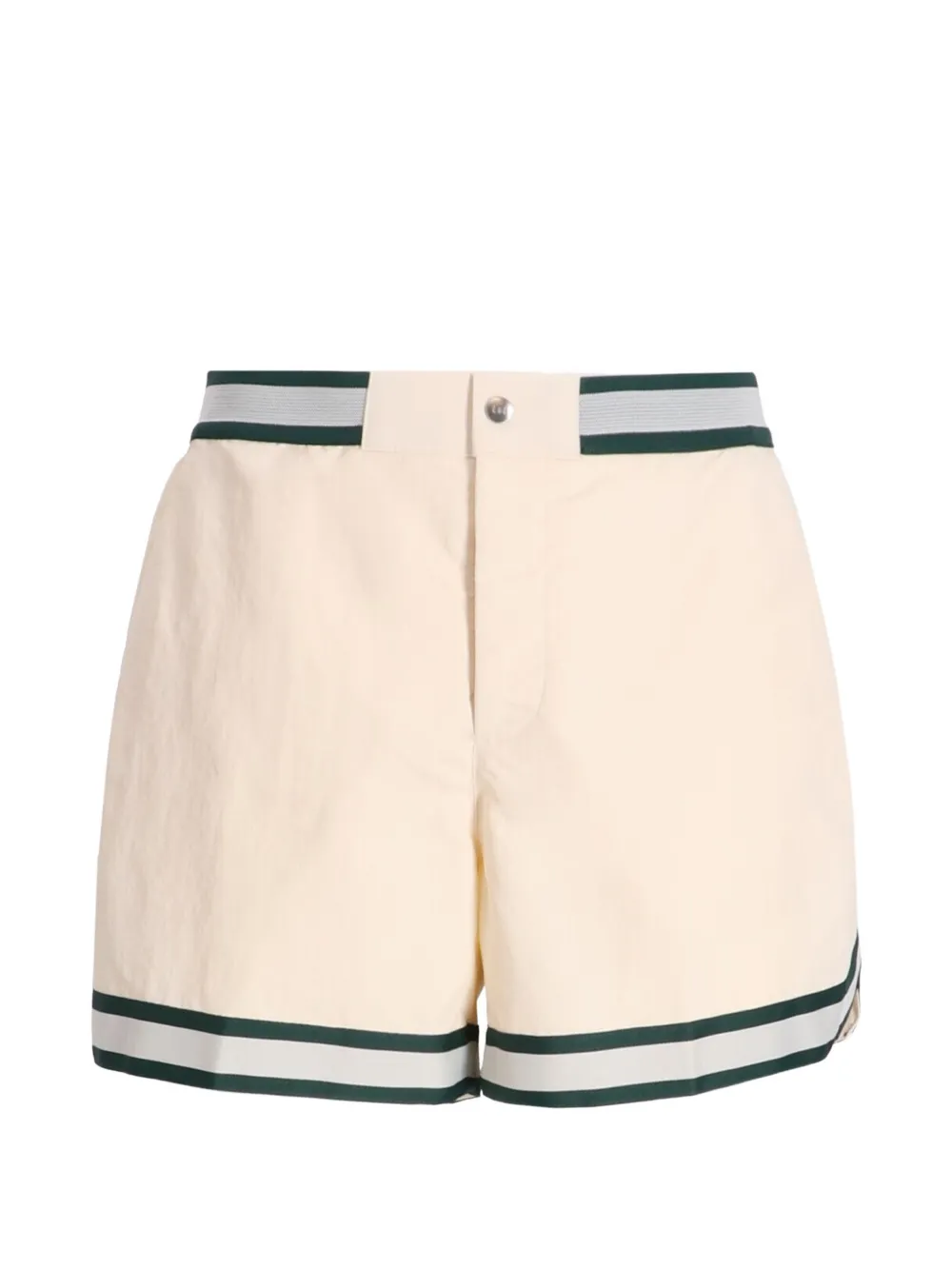 CHÉ Studios Baller striped-trims swim short - Toni neutri