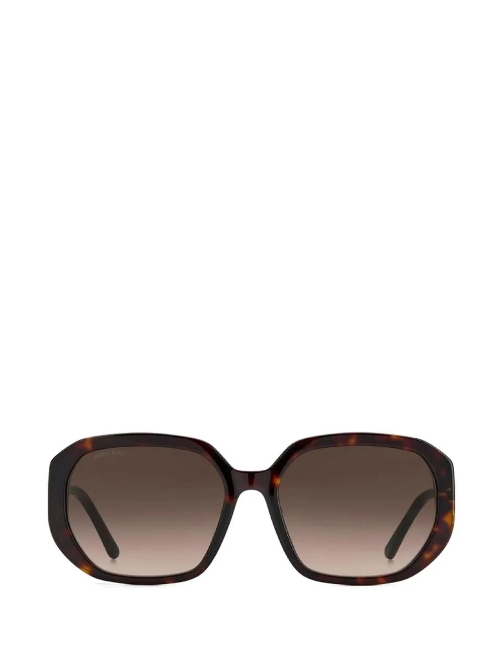 Jimmy Choo Occhiali da sole squadrati - Marrone