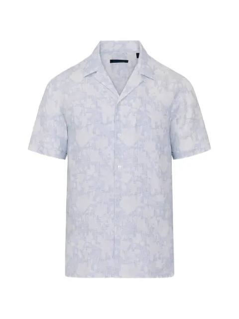 PATRICK ASSARAF floral short-sleeve shirt