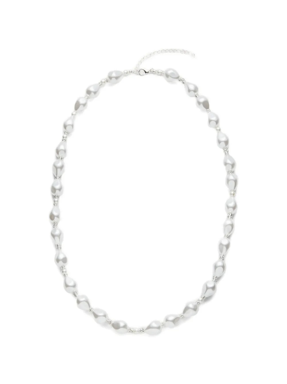 Magda Butrym pearl beaded necklace - Bianco