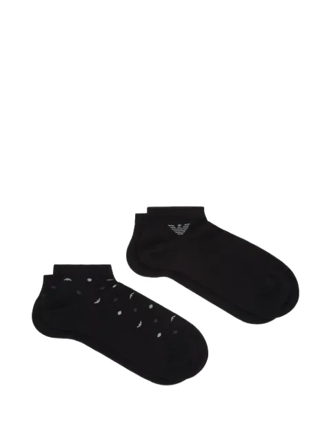 Emporio Armani logo-print socks (set of two)