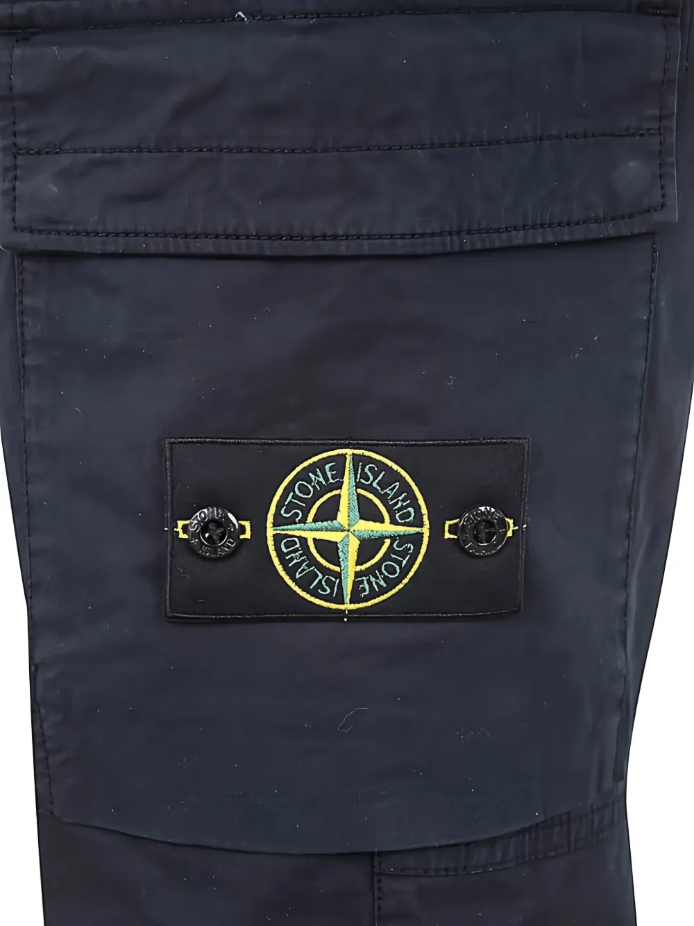 Stone Island Broek met cargo zak Blauw